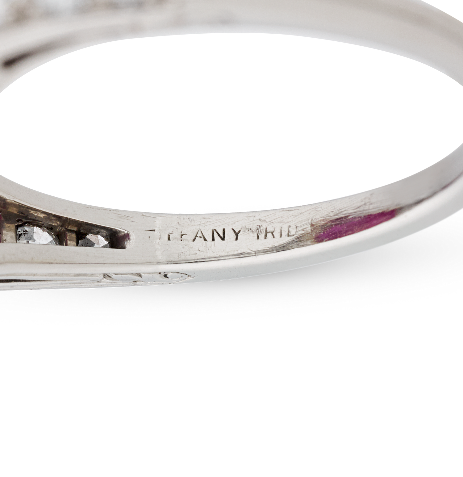 Tiffany & Co. Untreated Carved Burma Ruby Ring
