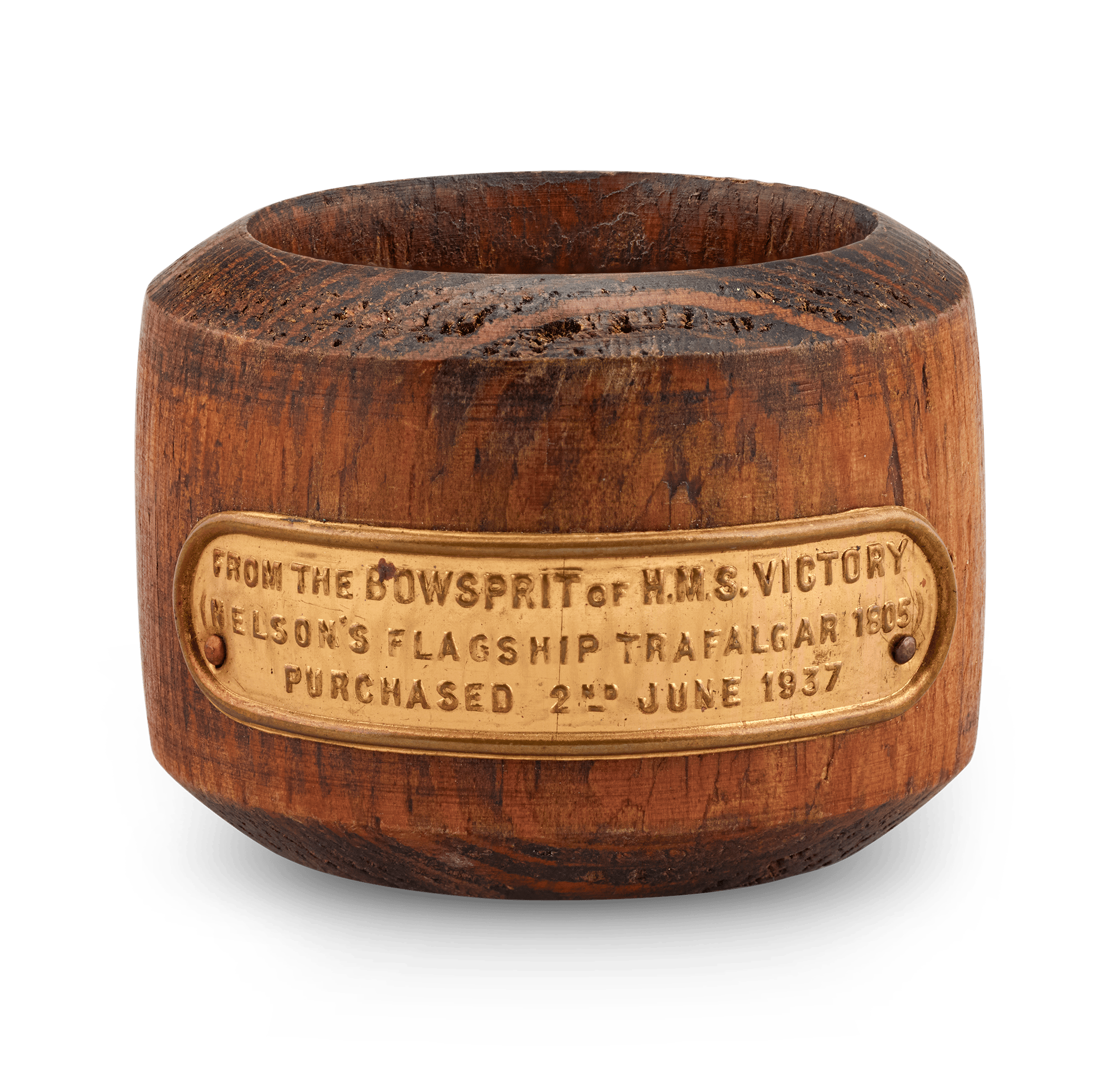 British Ship Timber Napkin Ring Collection