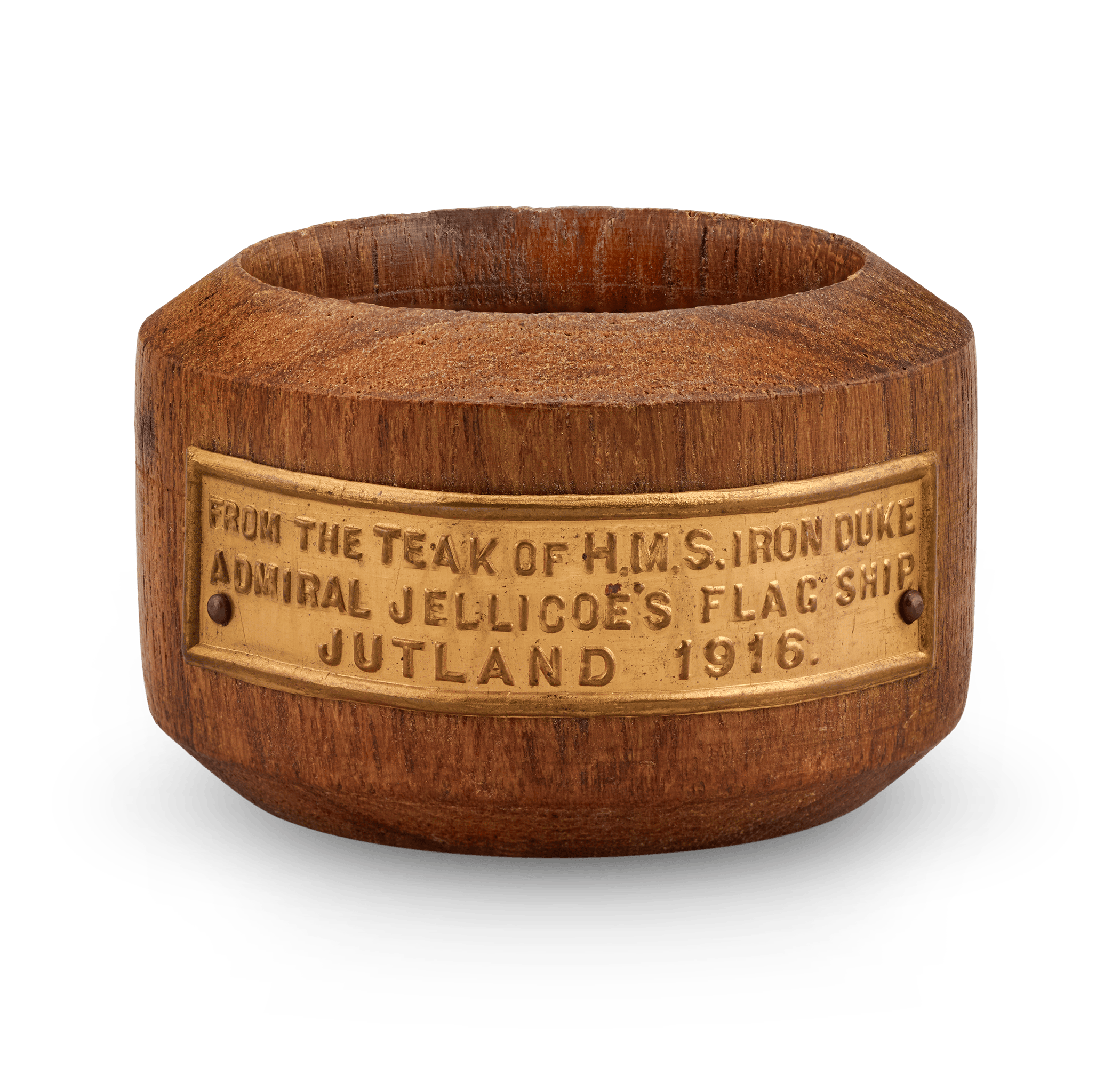 British Ship Timber Napkin Ring Collection