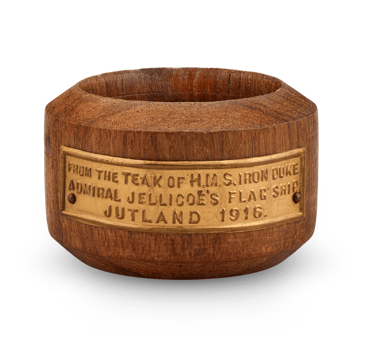British Ship Timber Napkin Ring Collection