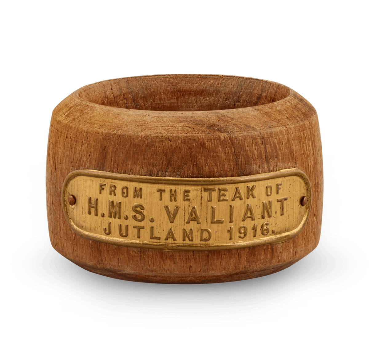 British Ship Timber Napkin Ring Collection