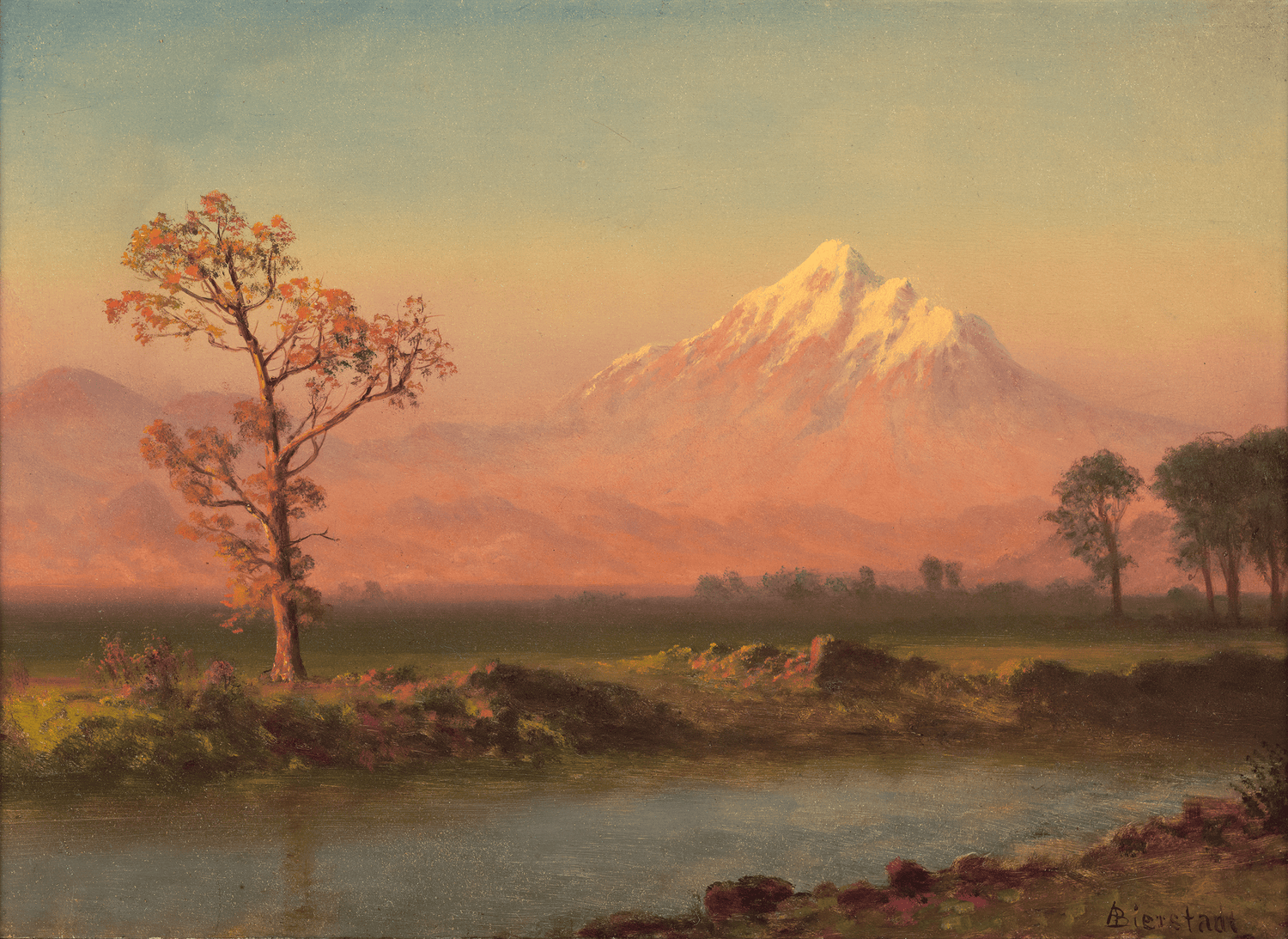 Mount Hood by Albert Bierstadt