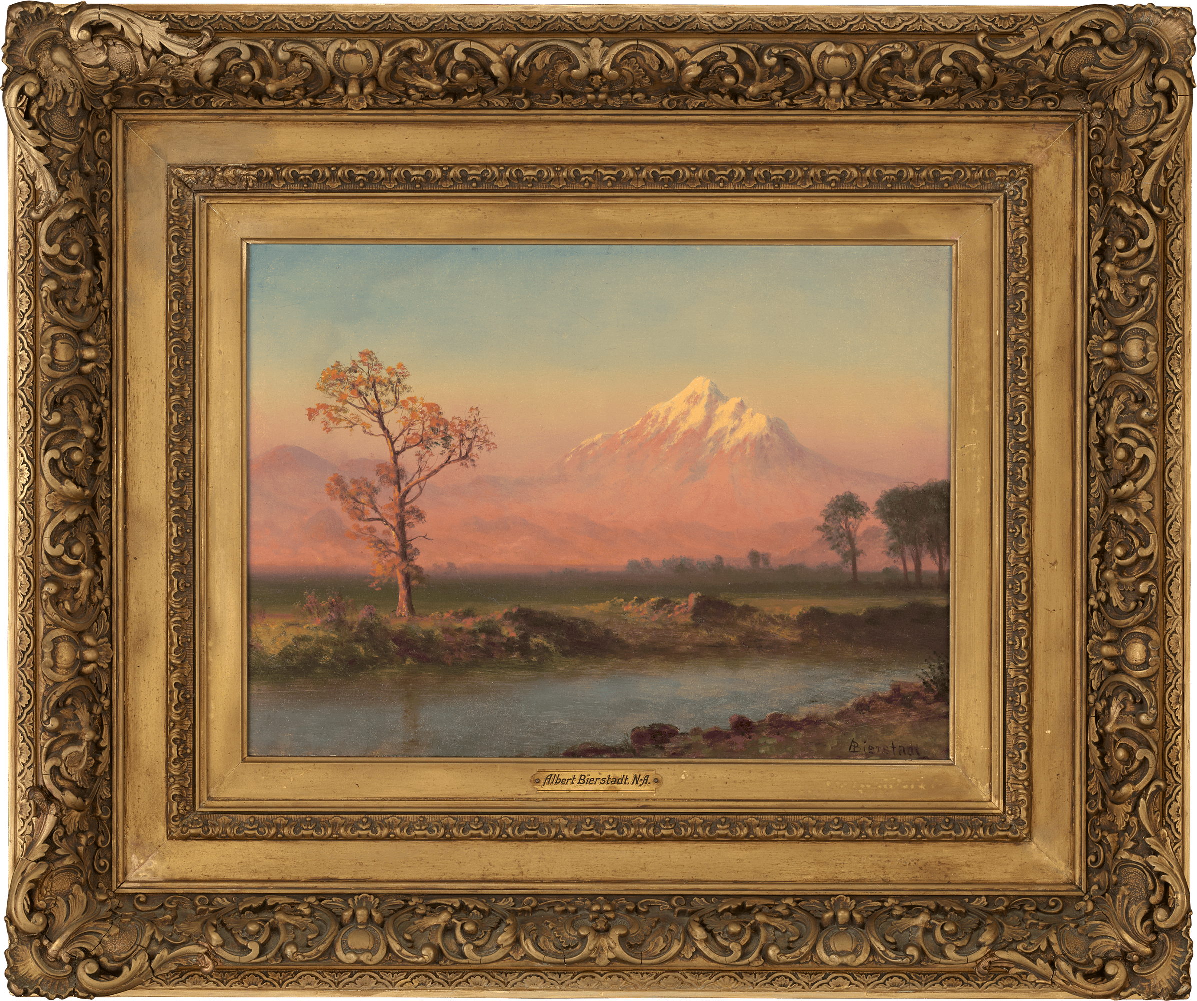 Mount Hood by Albert Bierstadt