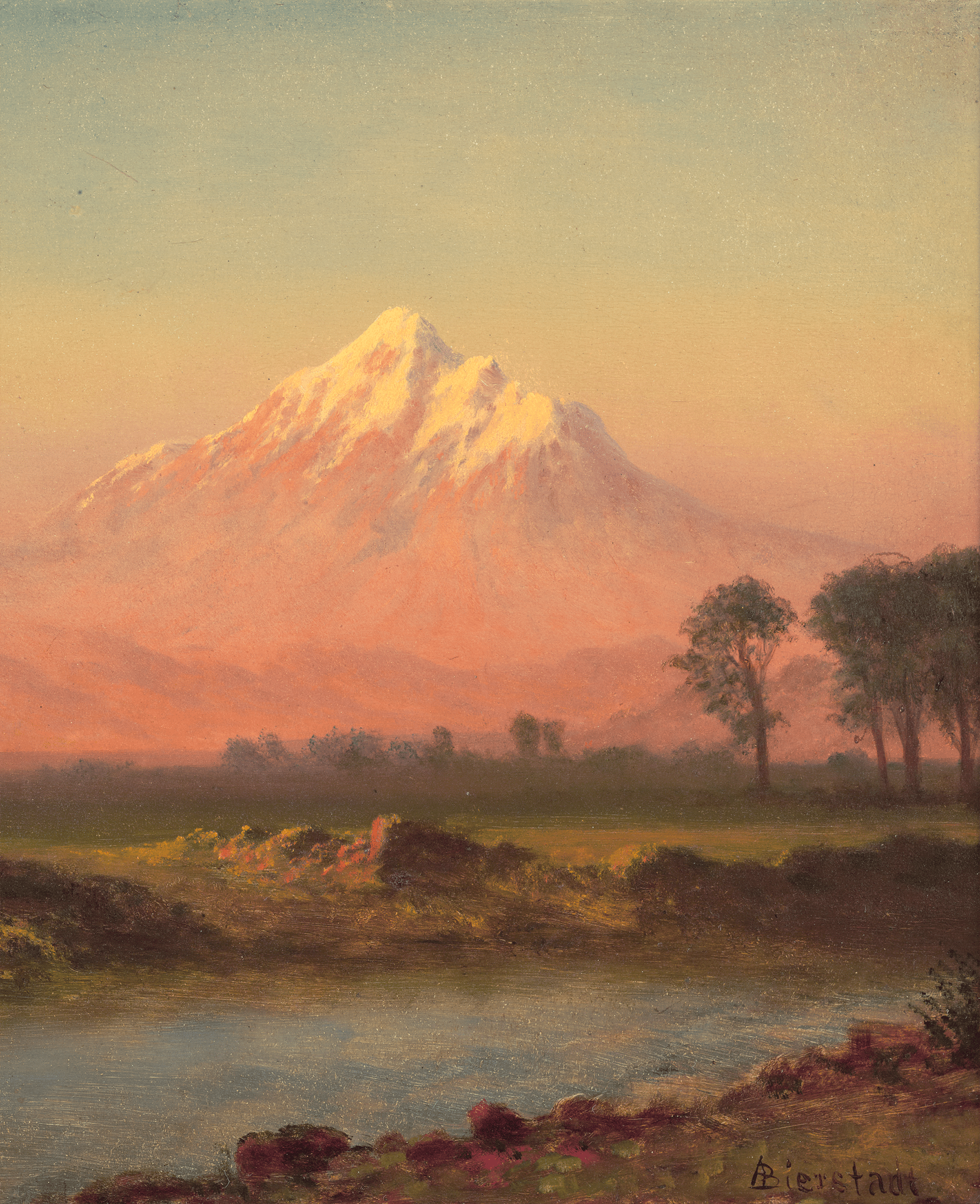 Mount Hood by Albert Bierstadt