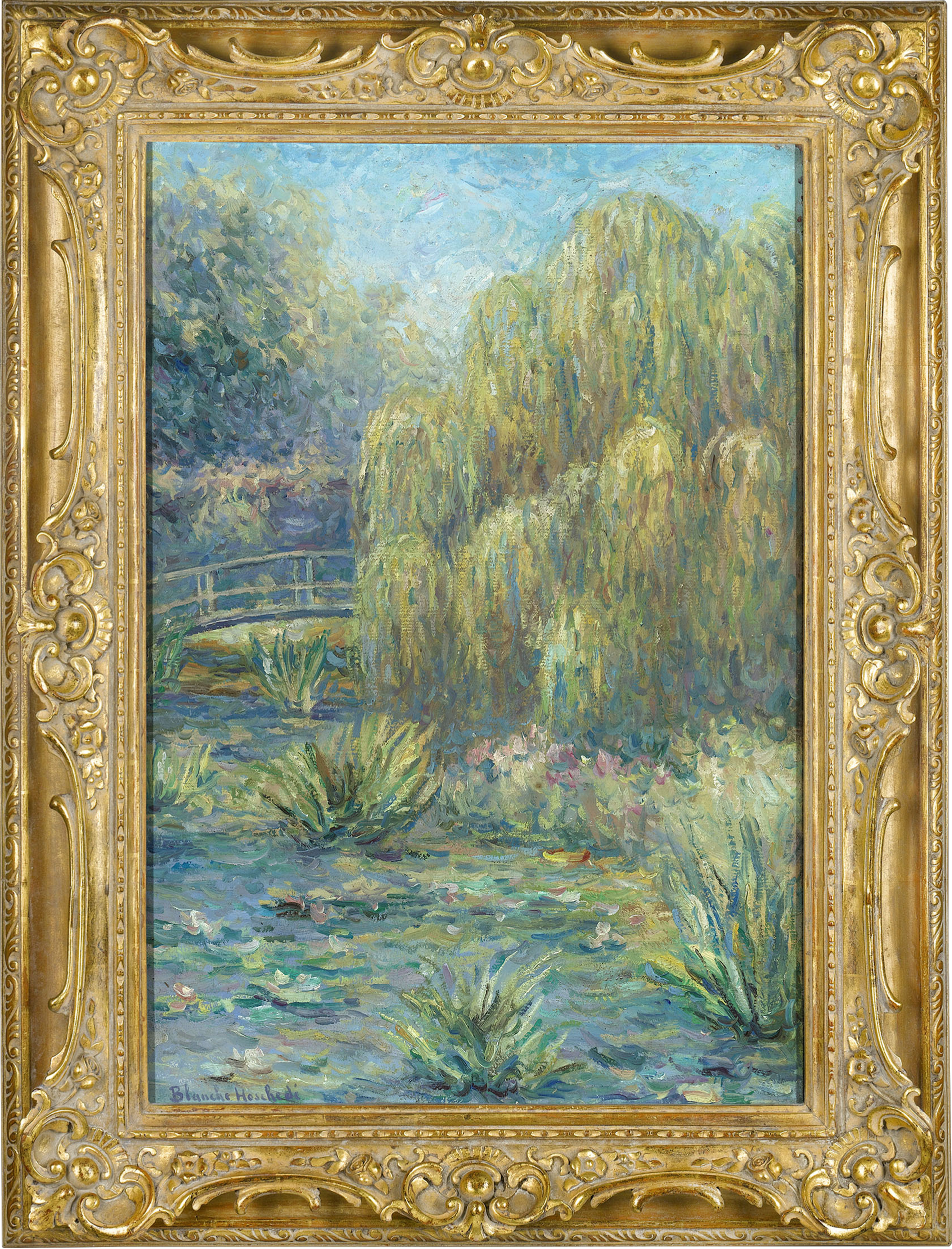 Le pont japonais à Giverny by Blanche Hoschedé-Monet
