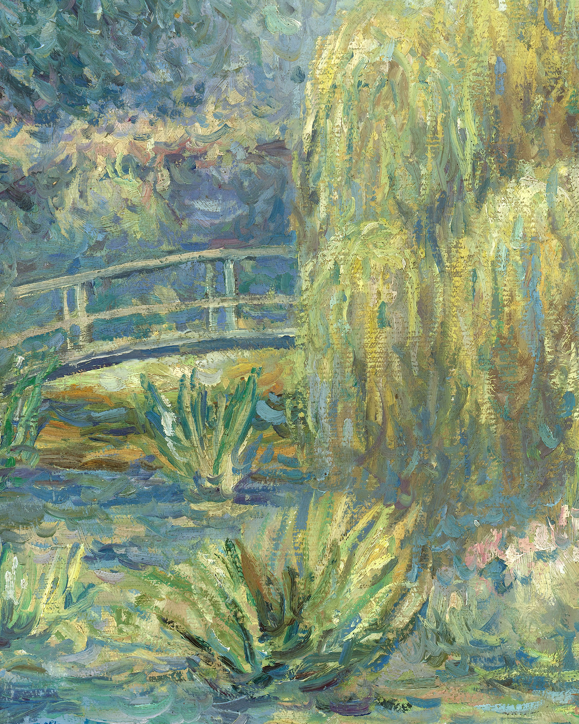 Le pont japonais à Giverny by Blanche Hoschedé-Monet