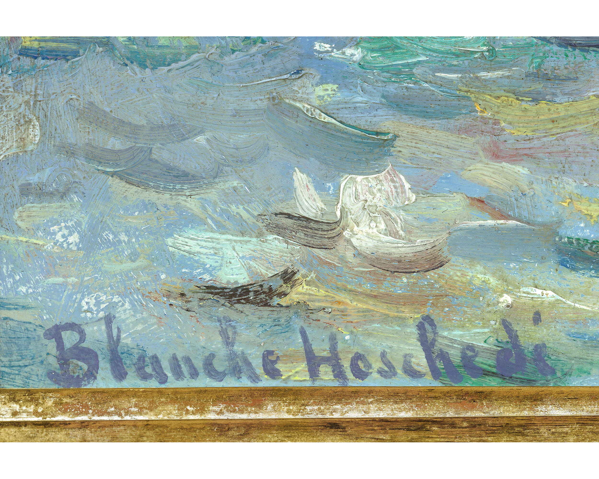 Le pont japonais à Giverny by Blanche Hoschedé-Monet