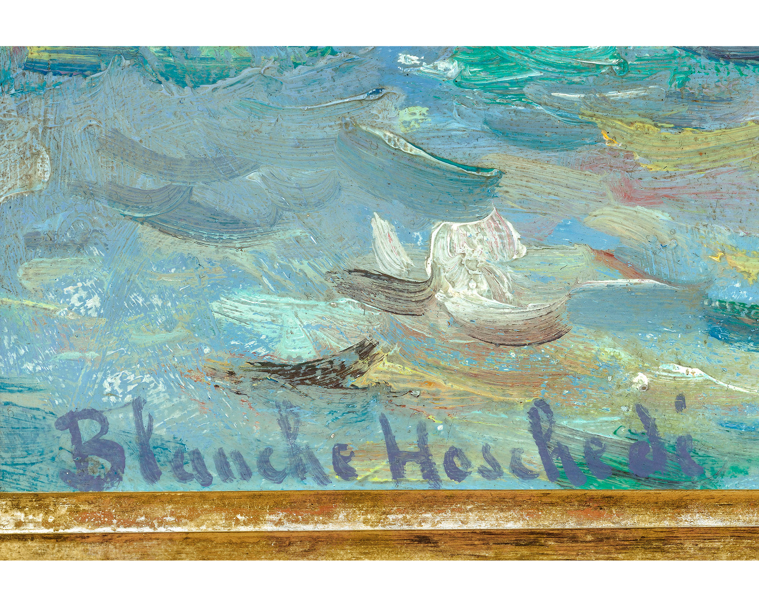 Le pont japonais à Giverny by Blanche Hoschedé-Monet