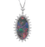 Black Opal Pendant, Untreated, 54.38 Carats