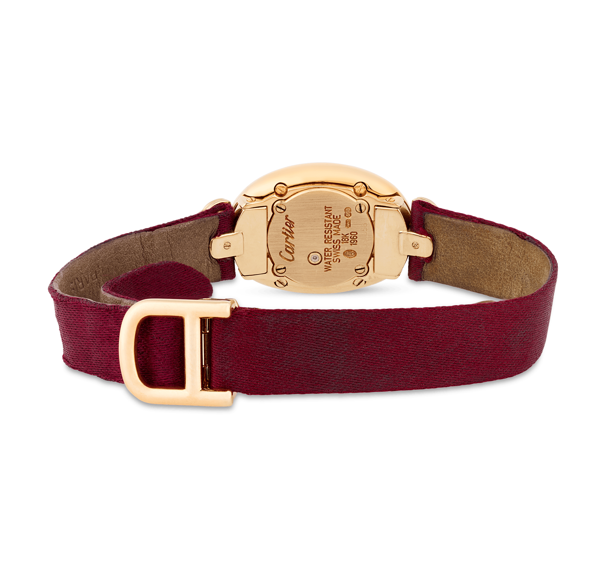 Cartier Baignoire Mini Gold and Diamond Watch