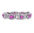 J.E Caldwell and Oscar Heyman Pink Sapphire and Diamond Bracelet