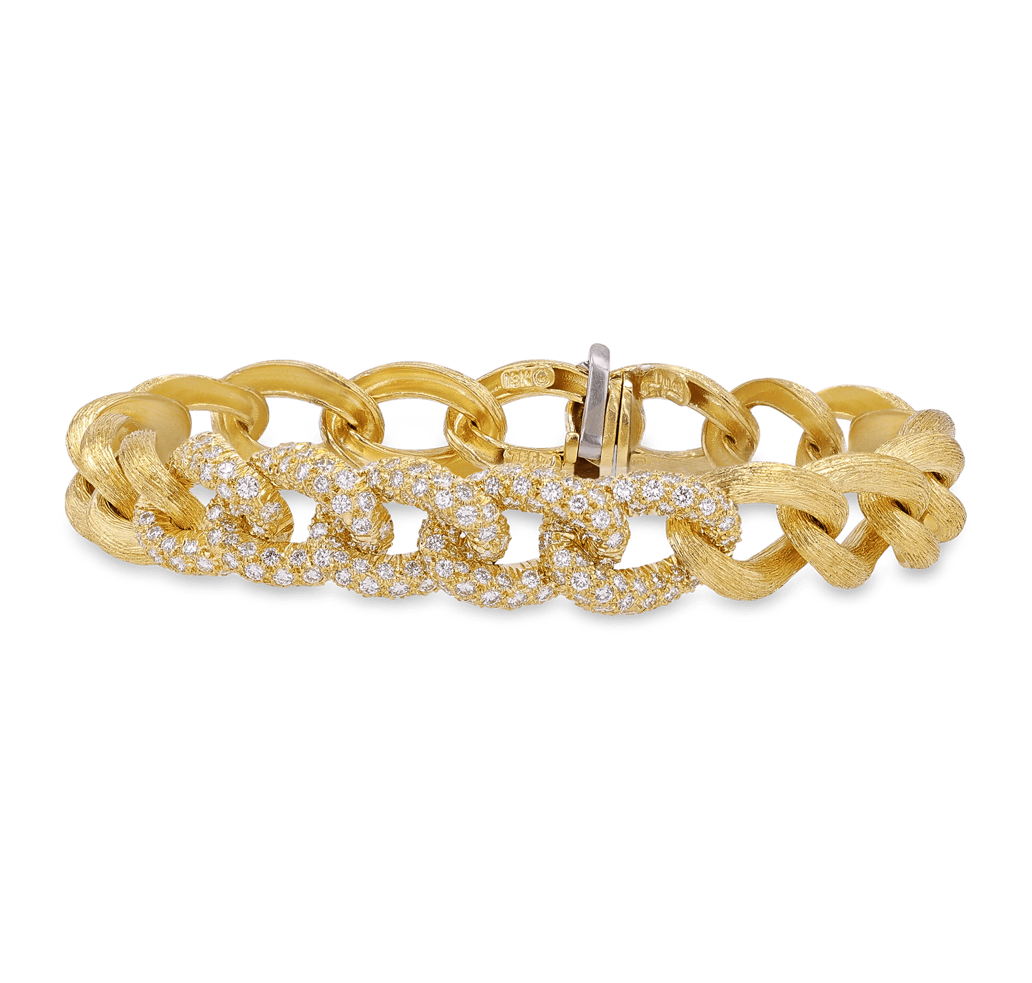 Henry Dunay Diamond Bracelet, 3.07 Carats