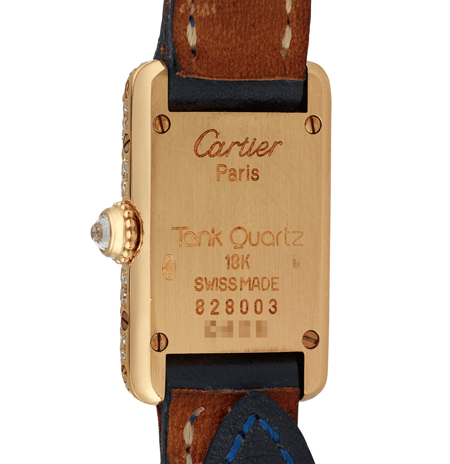 Cartier Tank Louis Mini Mother-of-Pearl “Sunrise” Watch