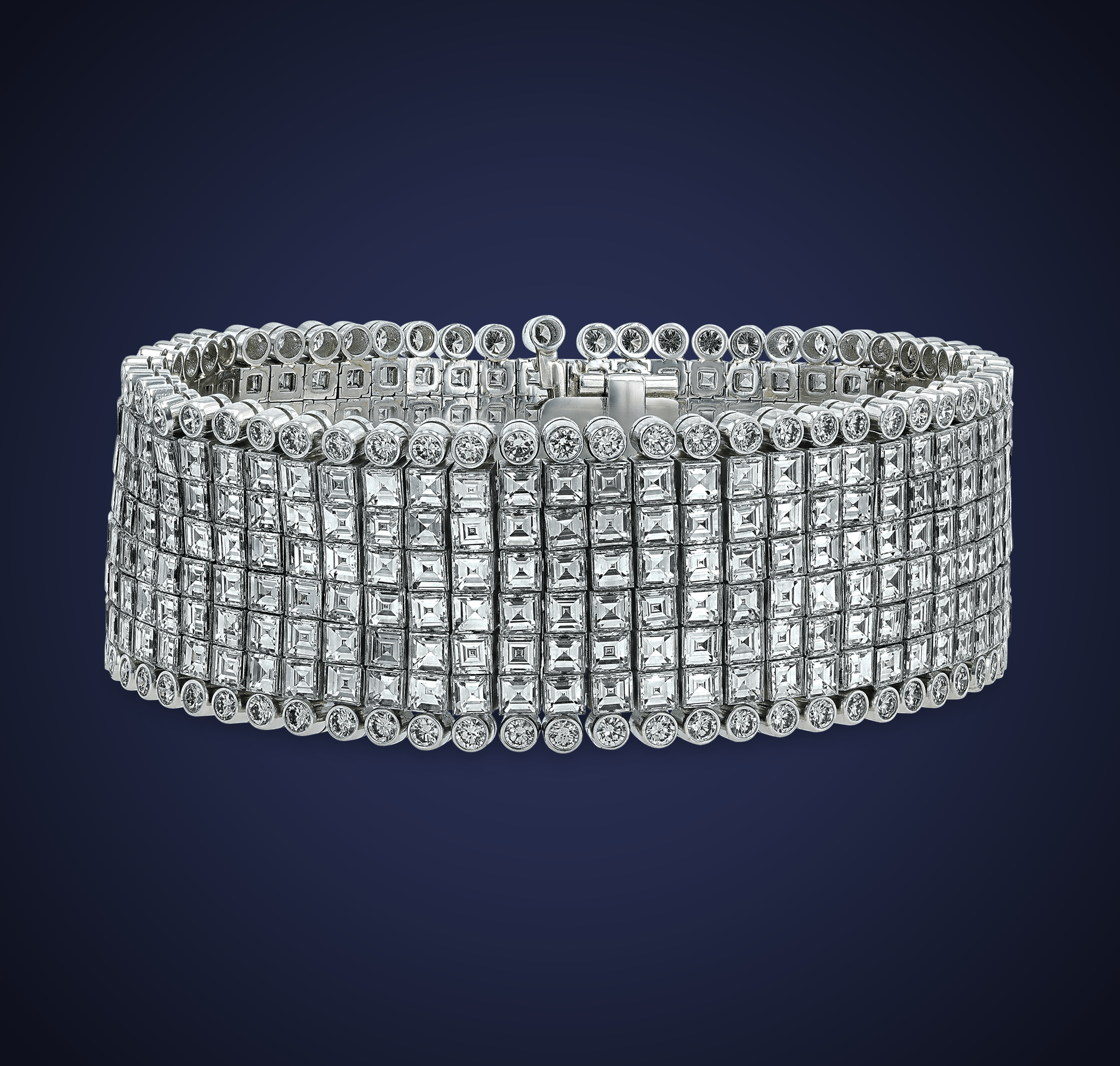 Oscar Heyman Diamond Bracelet, 51.00 Carats
