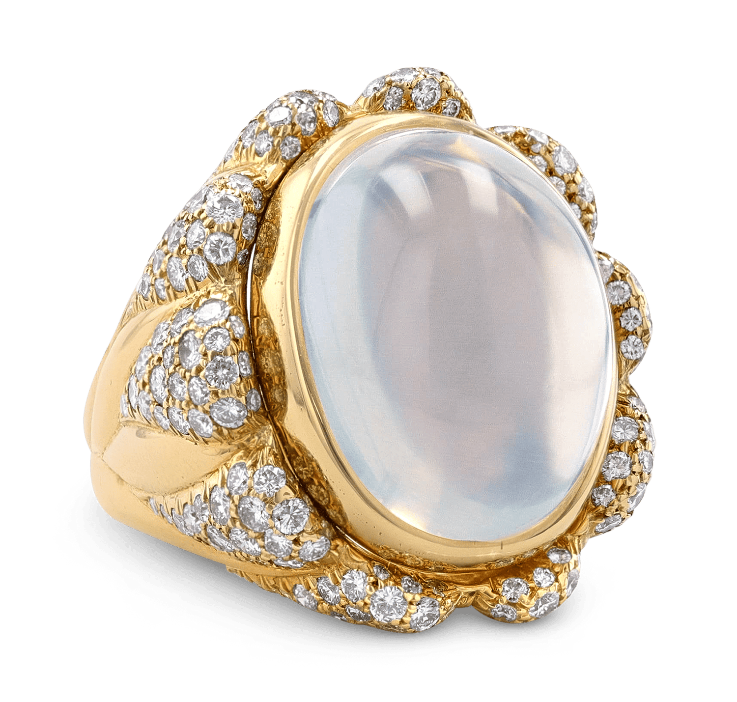 Julius Cohen Moonstone Ring
