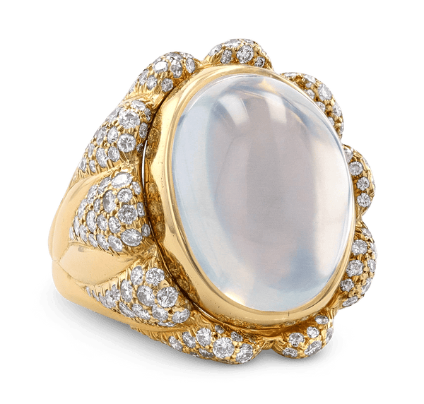 Julius Cohen Moonstone Ring