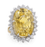 Yellow Sapphire Ring, Unheated, 31.17 Carats