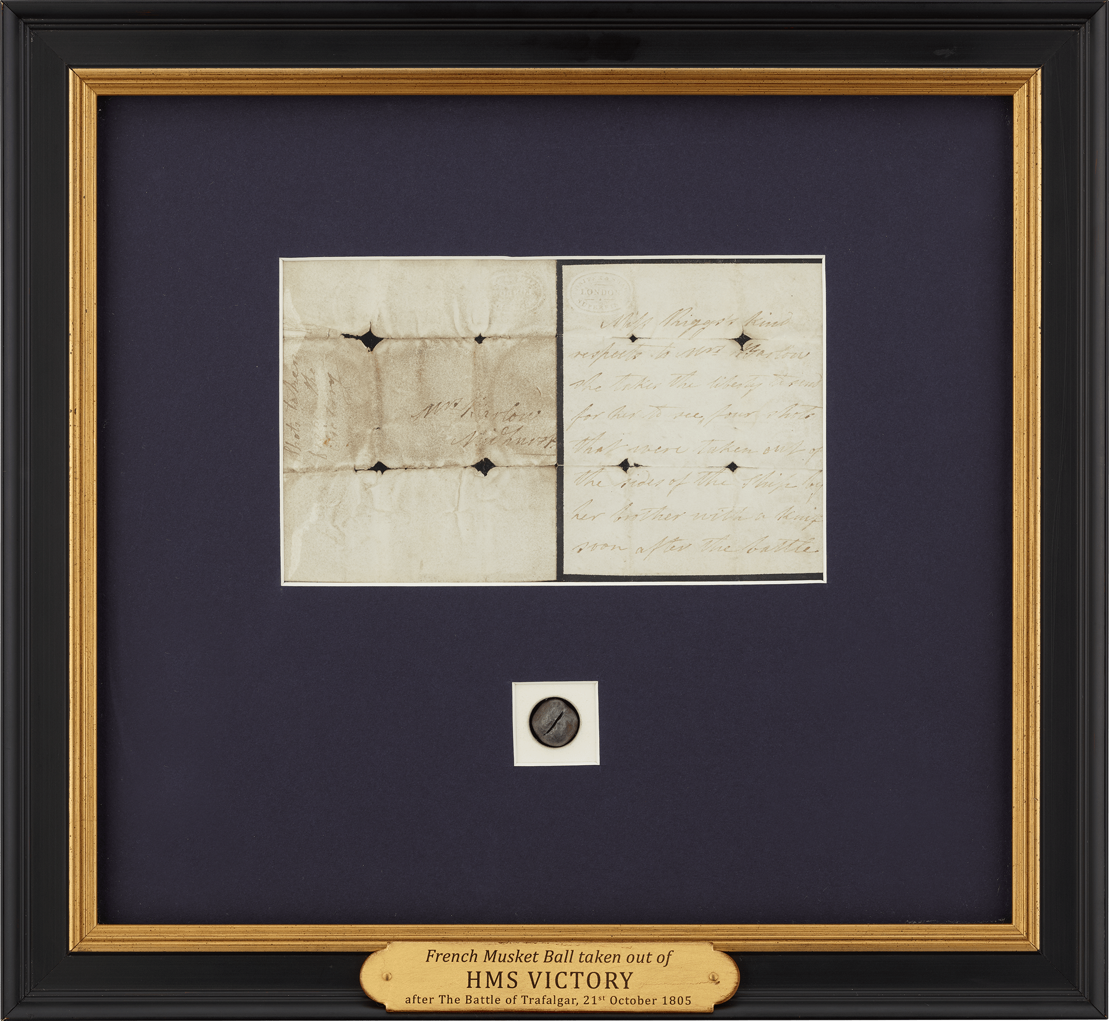 HMS Victory Trafalgar Musket Ball