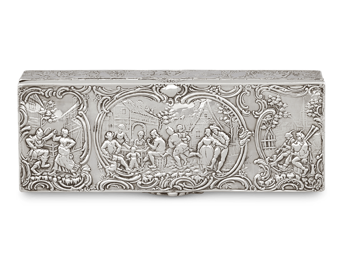 Gift from Winston Churchill, Silver Box and Letters