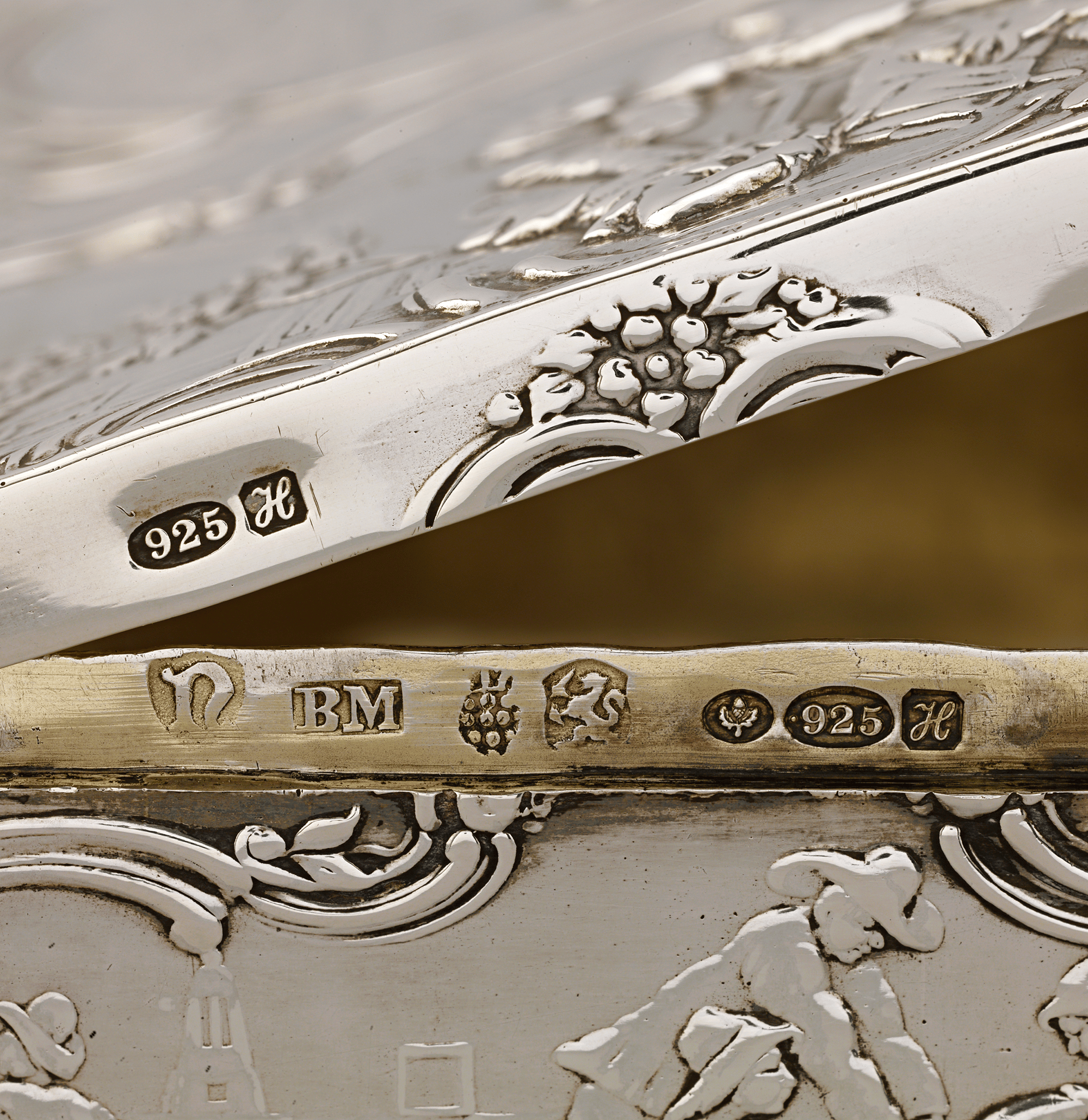 Gift from Winston Churchill, Silver Box and Letters