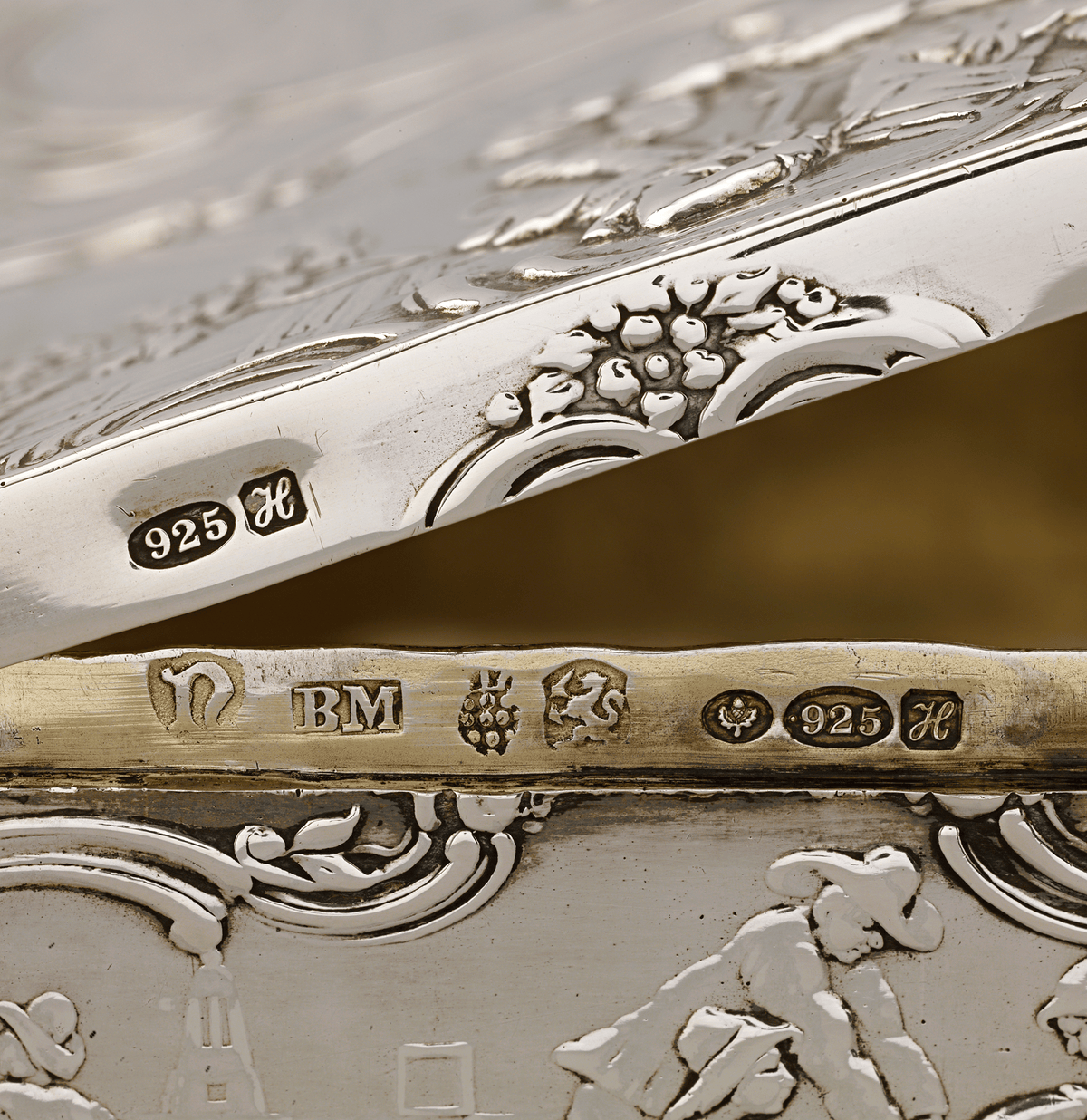 Gift from Winston Churchill, Silver Box and Letters