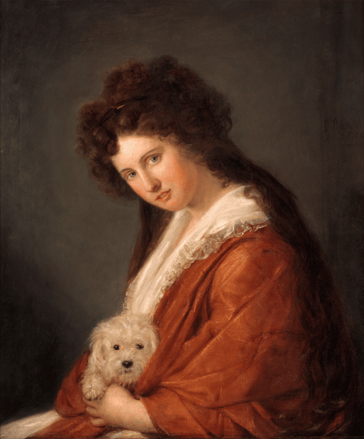 Portrait of Emma, Lady Hamilton by Domenico Pellegrini