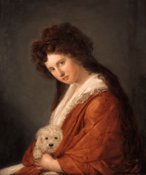 Portrait of Emma, Lady Hamilton by Domenico Pellegrini