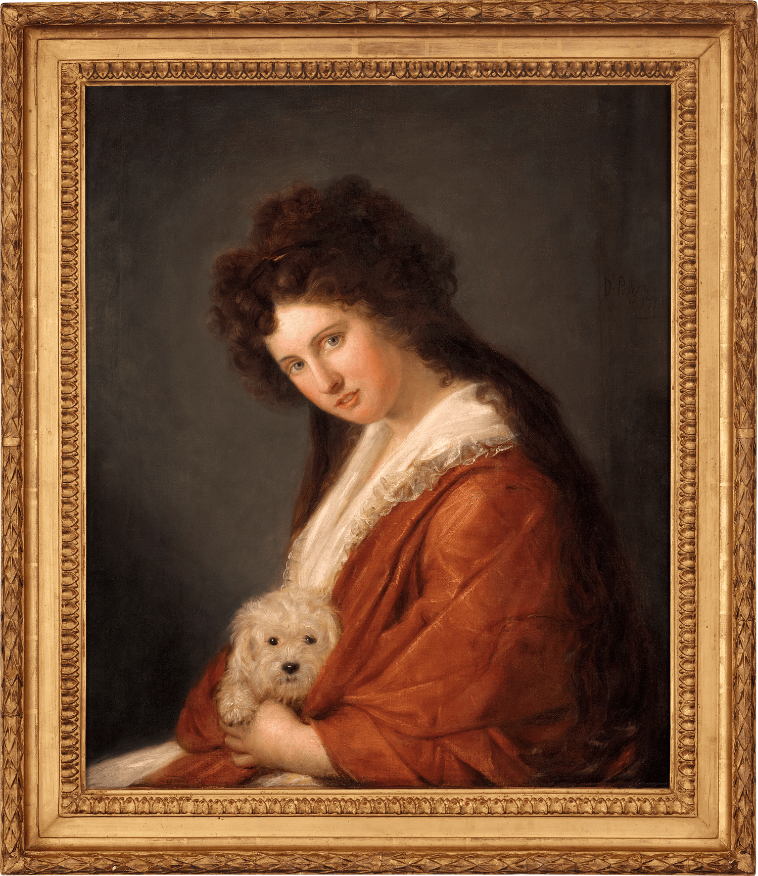 Portrait of Emma, Lady Hamilton by Domenico Pellegrini