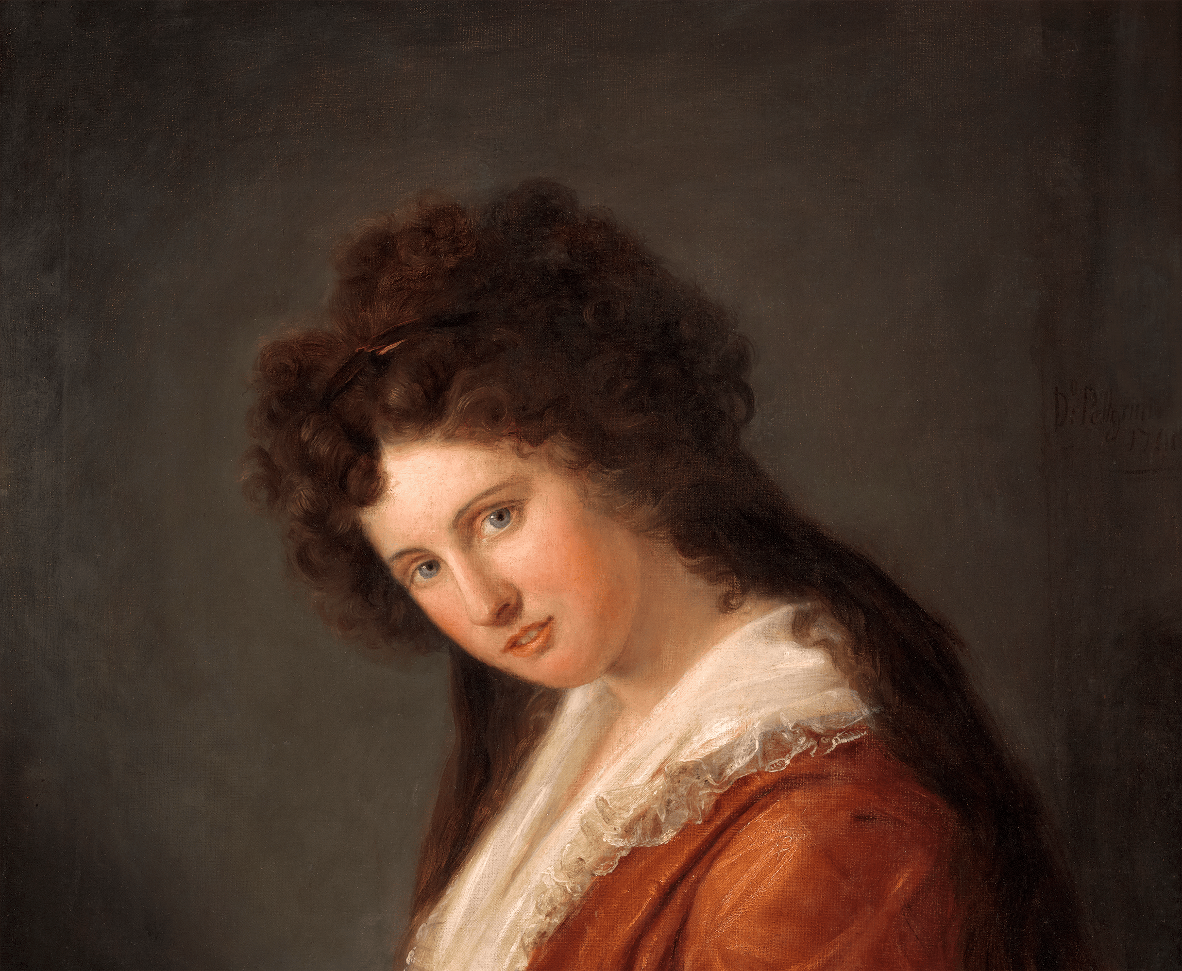 Portrait of Emma, Lady Hamilton by Domenico Pellegrini