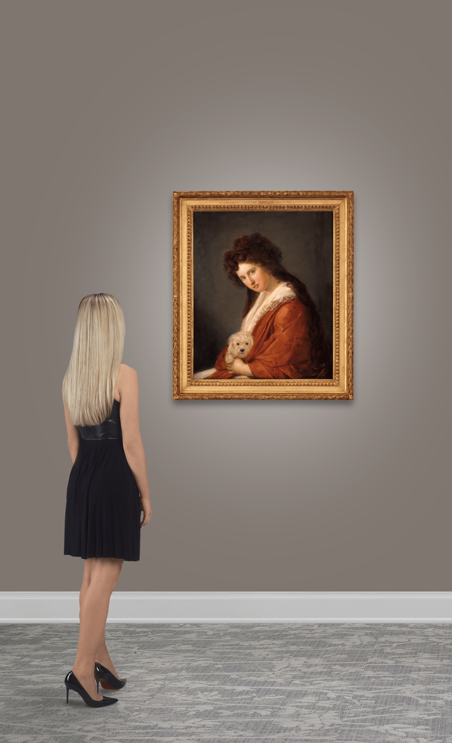 Portrait of Emma, Lady Hamilton by Domenico Pellegrini