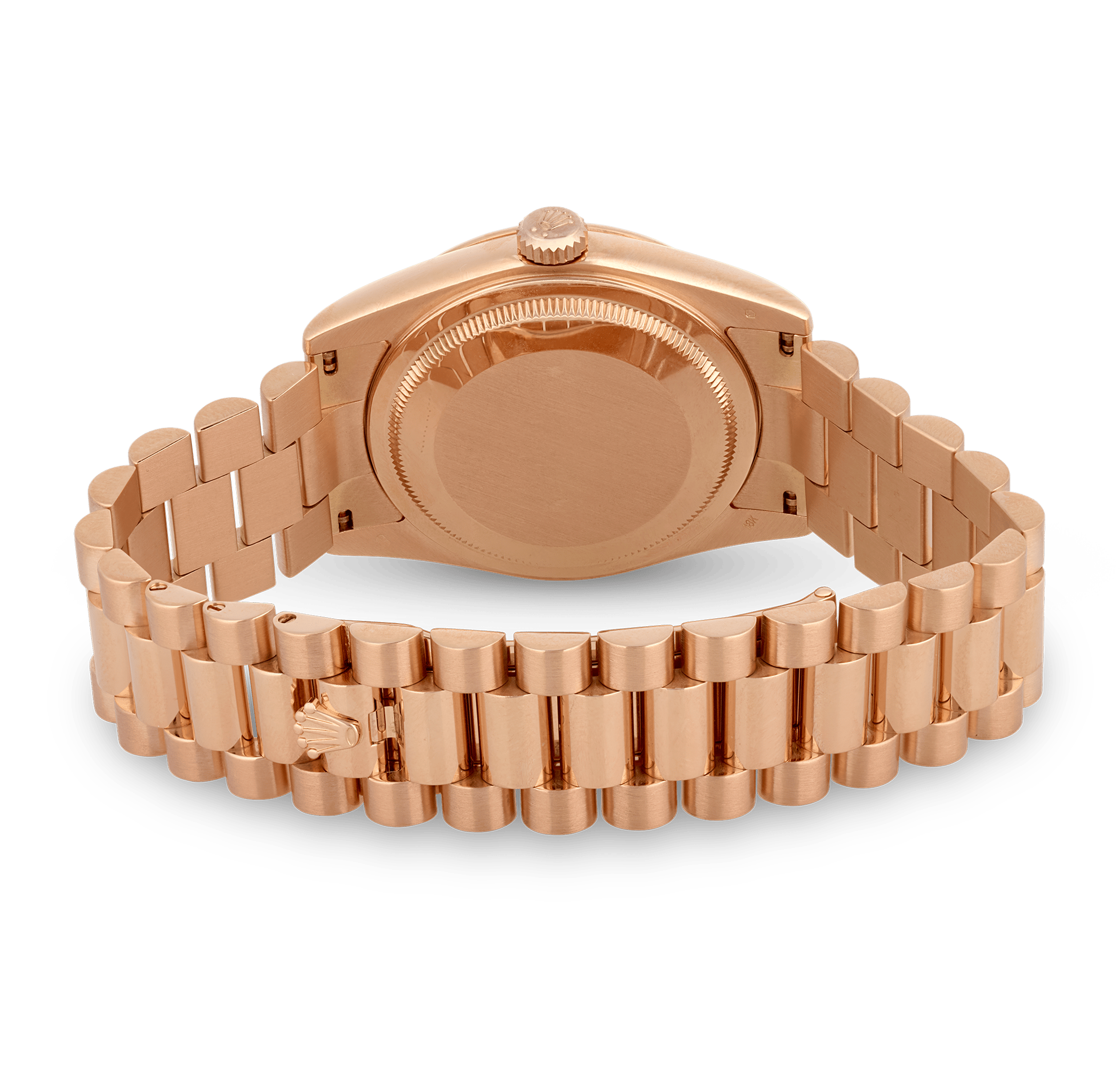 Rolex Day-Date Diamond Mother-of-Pearl Rose Gold Watch