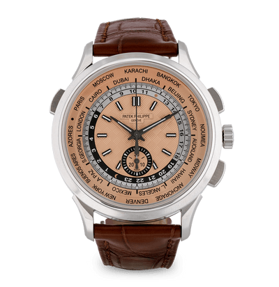 Patek Philippe Complications World Time Flyback Chronograph Watch