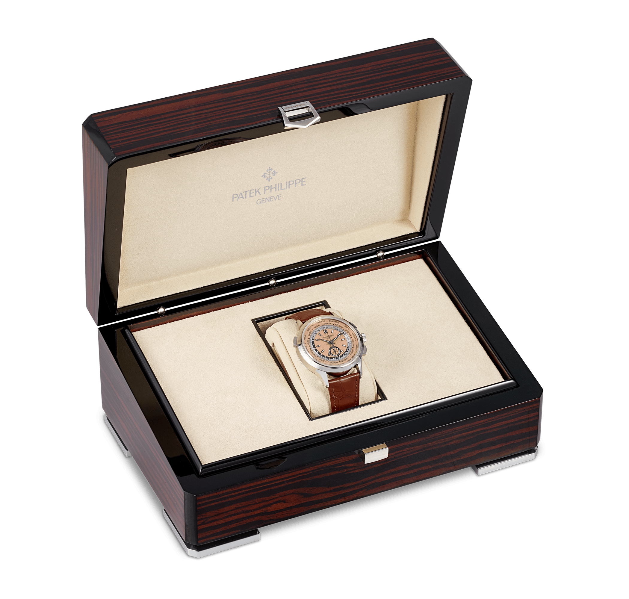 Patek Philippe Complications World Time Flyback Chronograph Watch
