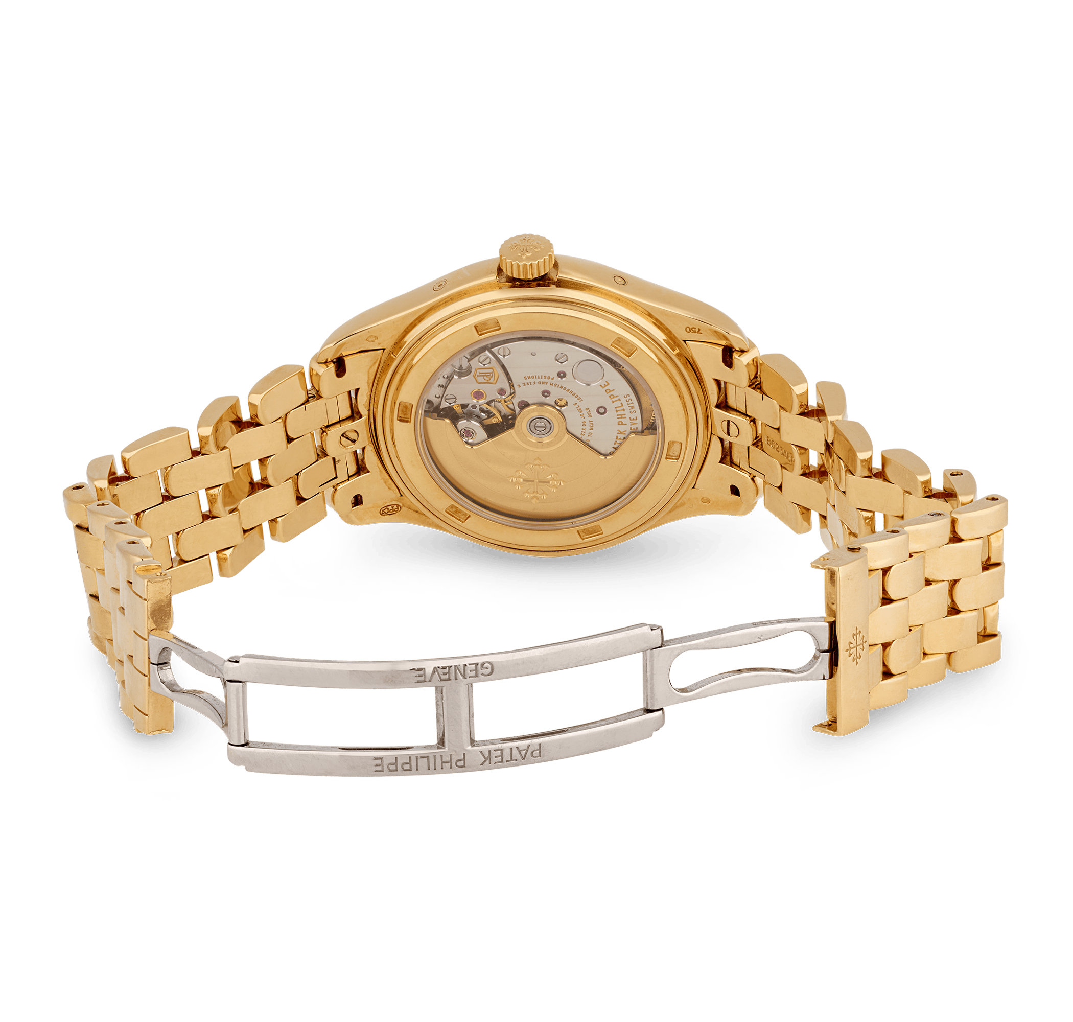 Patek Philippe Yellow Gold Annual Calendar Wristwatch