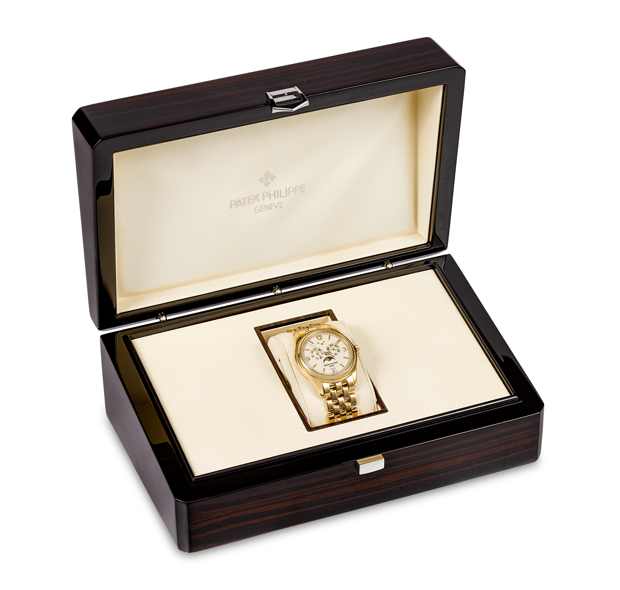 Patek Philippe Yellow Gold Annual Calendar Wristwatch
