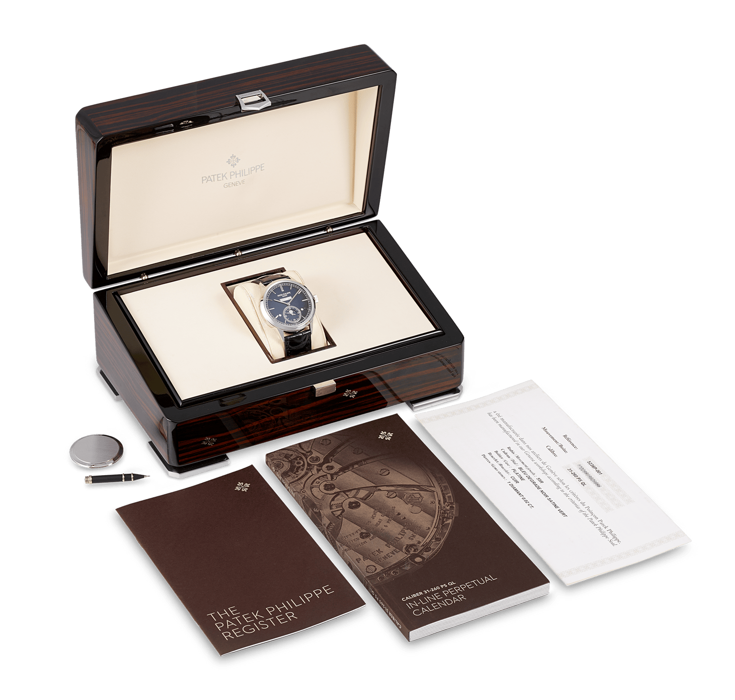 Patek Philippe Grand Complications Perpetual Calendar Platinum Watch