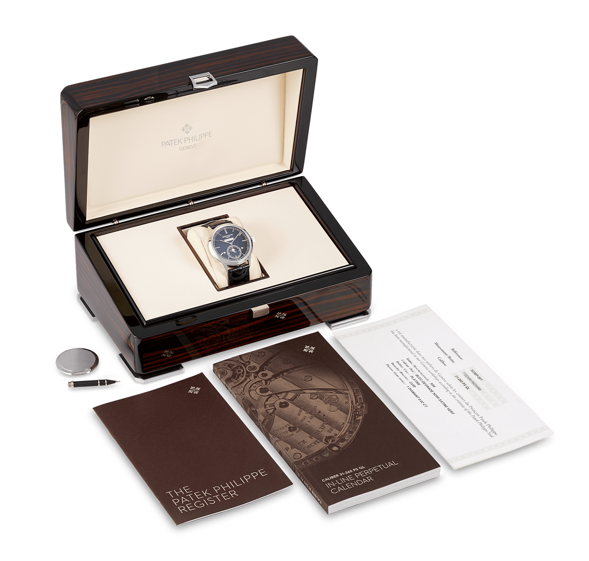 Patek Philippe Grand Complications Perpetual Calendar Platinum Watch