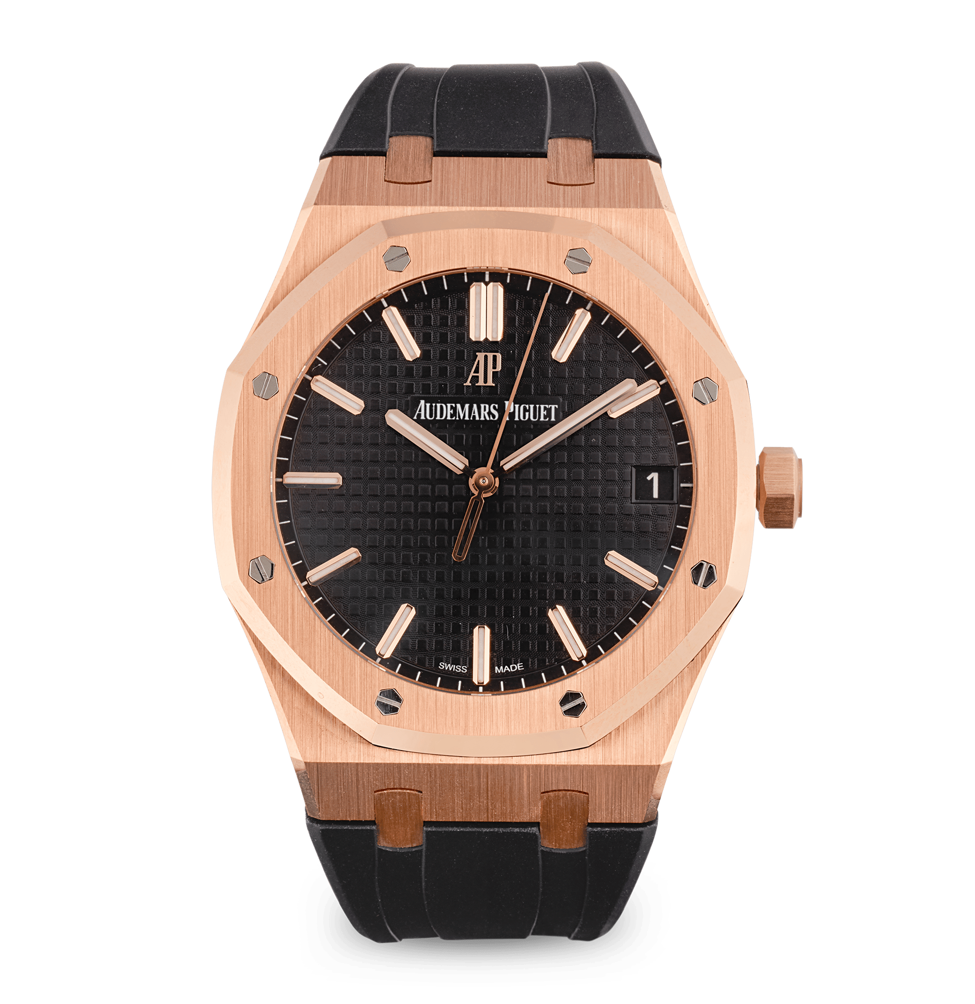 Audemars Piguet Rose Gold Royal Oak Wristwatch