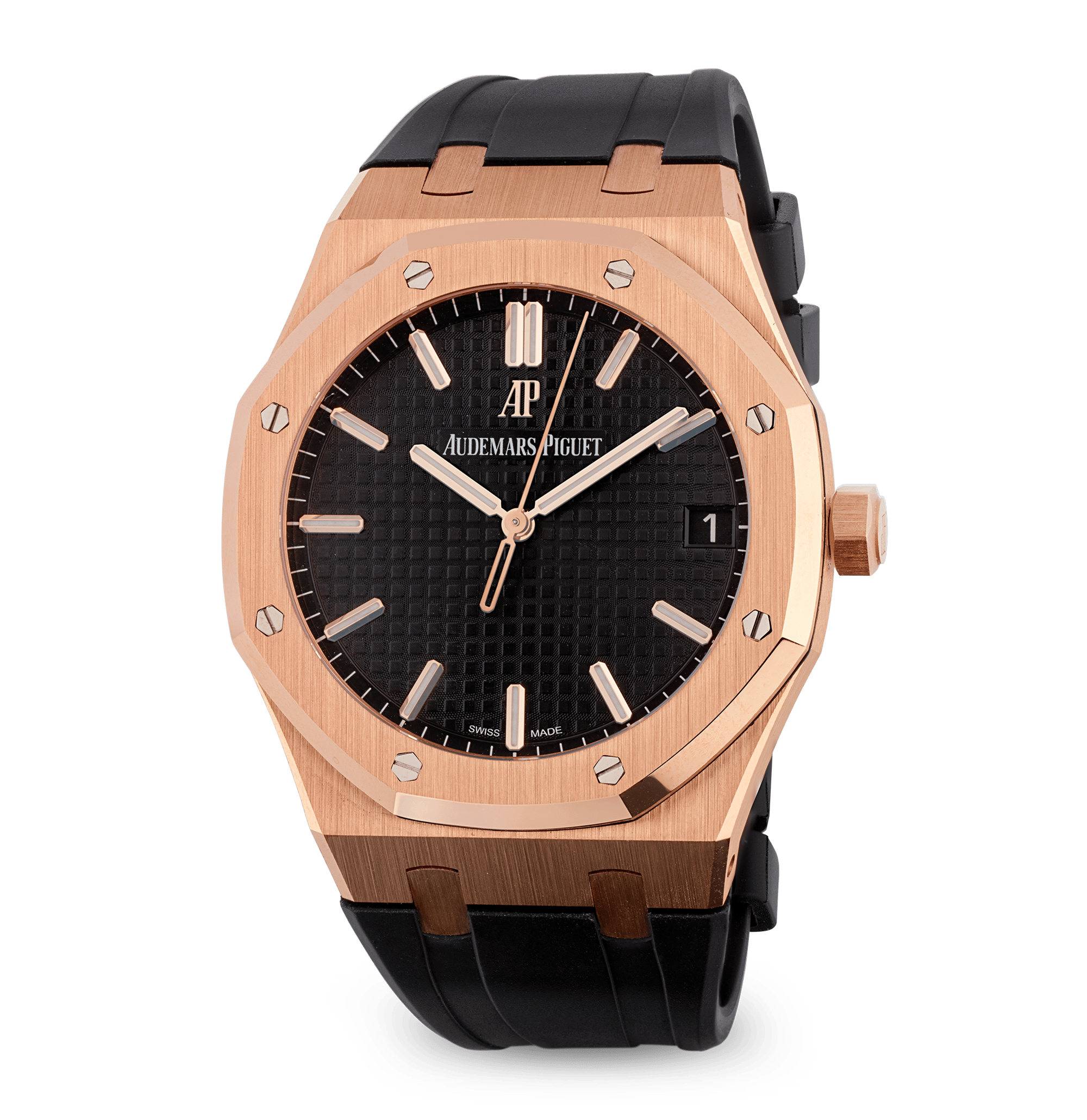 Audemars Piguet Rose Gold Royal Oak Wristwatch