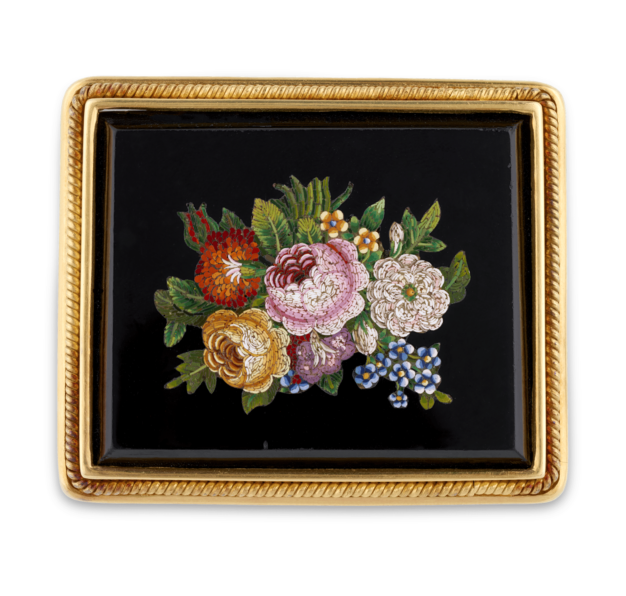 Elizabeth Locke Micromosaic Pendant/Brooch