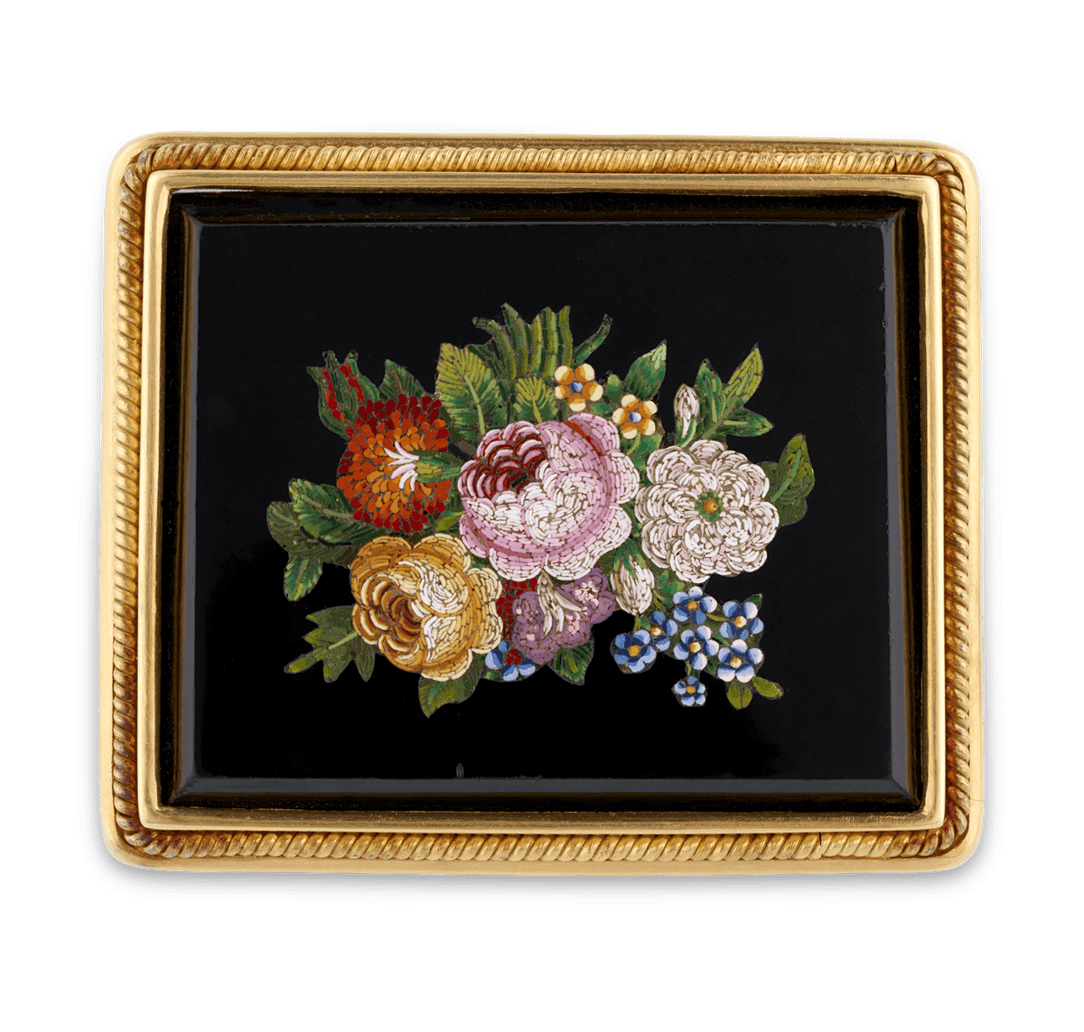 Elizabeth Locke Micromosaic Pendant/Brooch