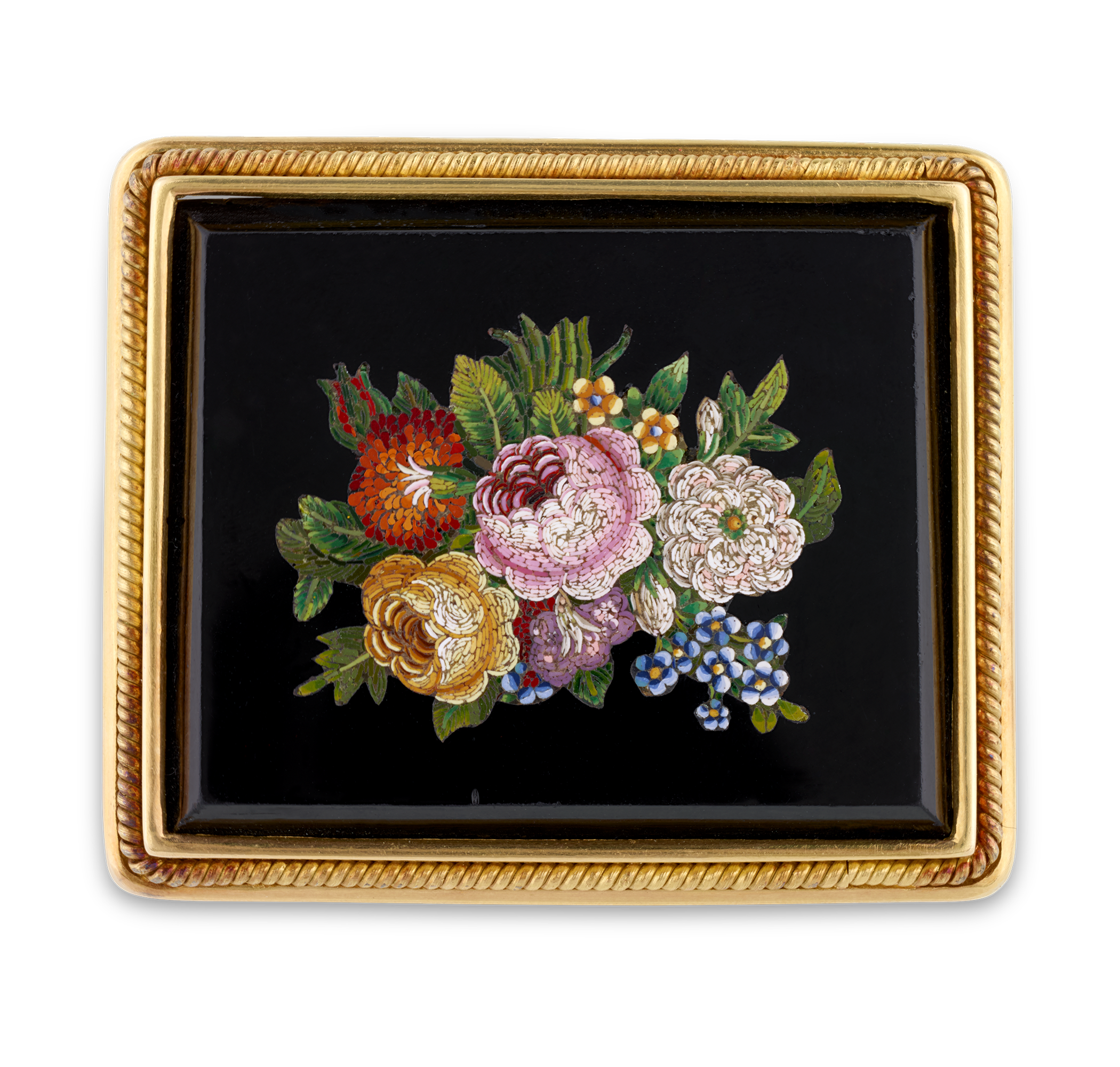 Elizabeth Locke Micromosaic Pendant/Brooch