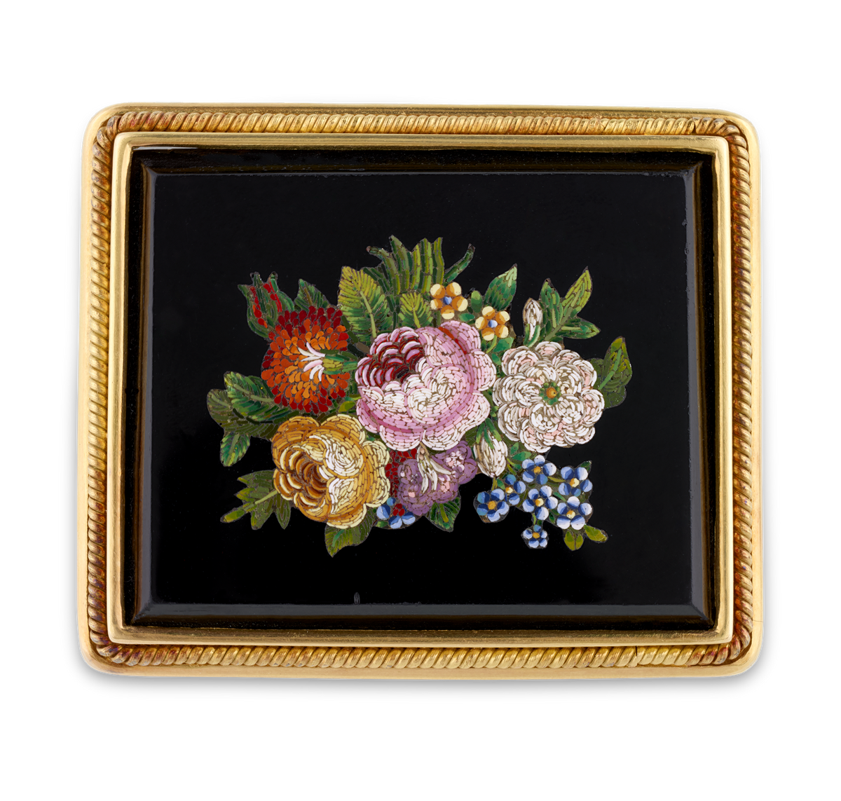 Elizabeth Locke Micromosaic Pendant/Brooch