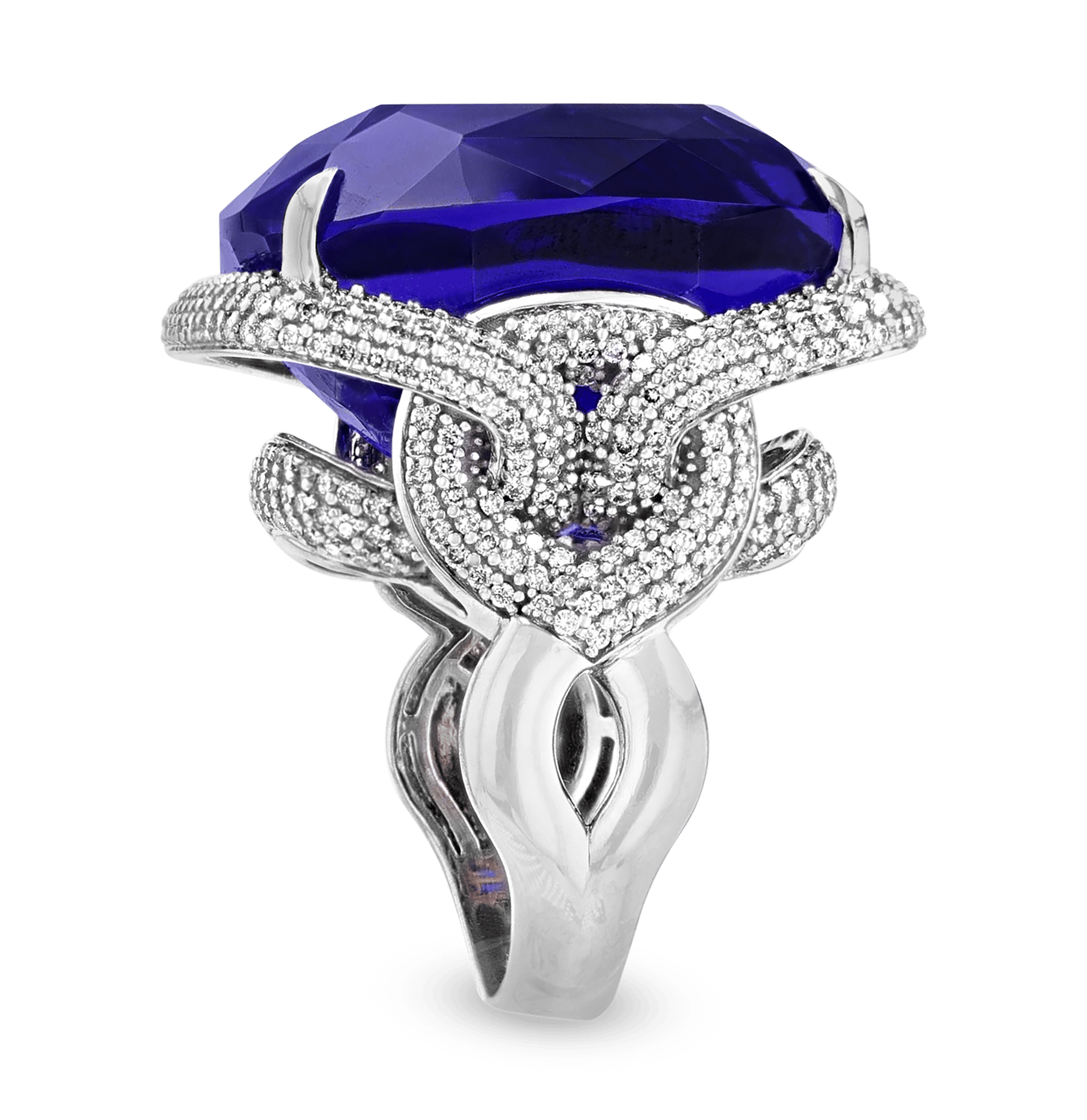 Tanzanite Ring, 77.35 Carats