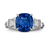 Raymond Yard Sapphire Ring, Unheated, 5.50 Carats