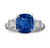 Raymond Yard Sapphire Ring, Unheated, 5.50 Carats