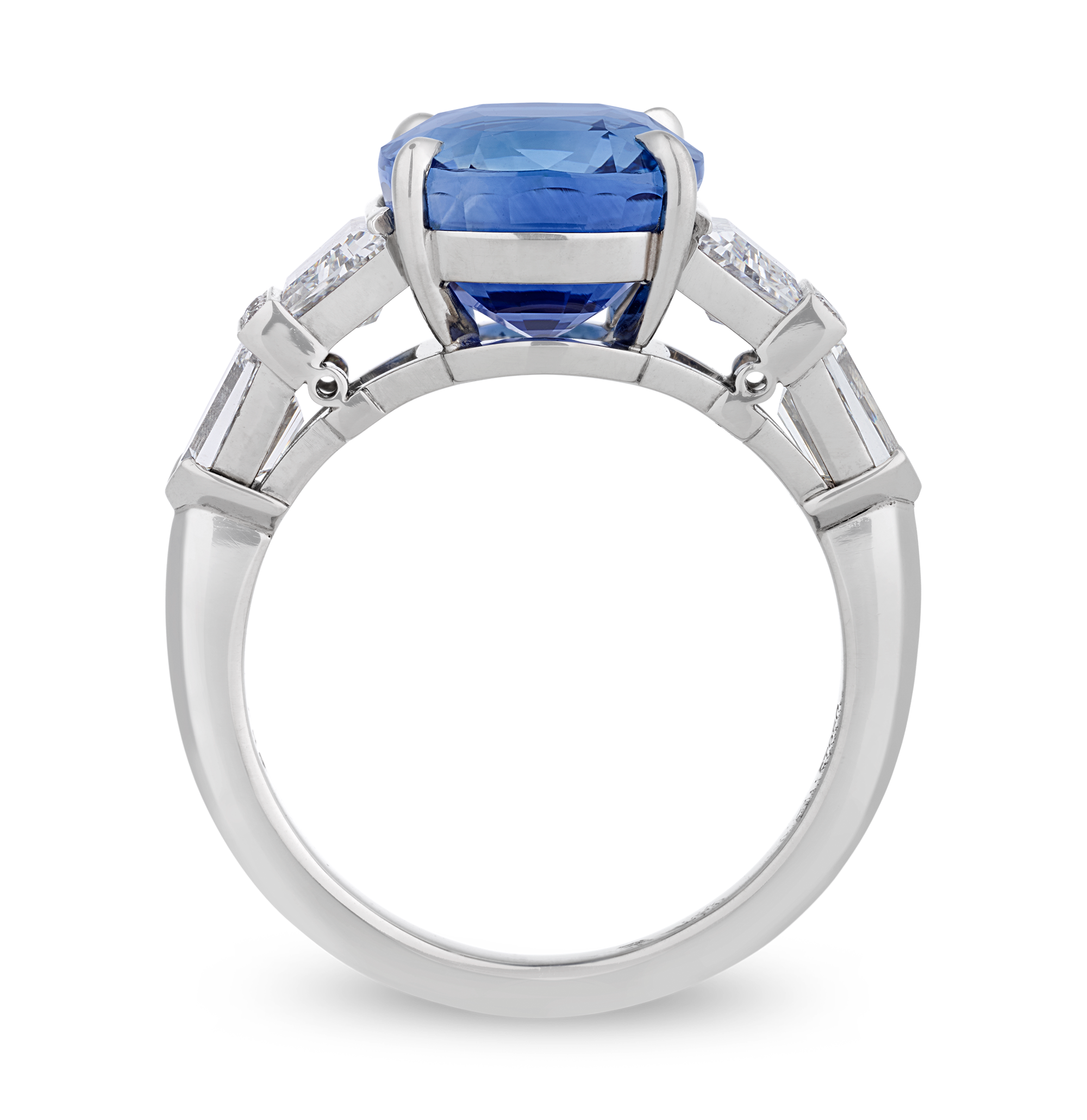 Raymond Yard Sapphire Ring, Unheated, 5.50 Carats