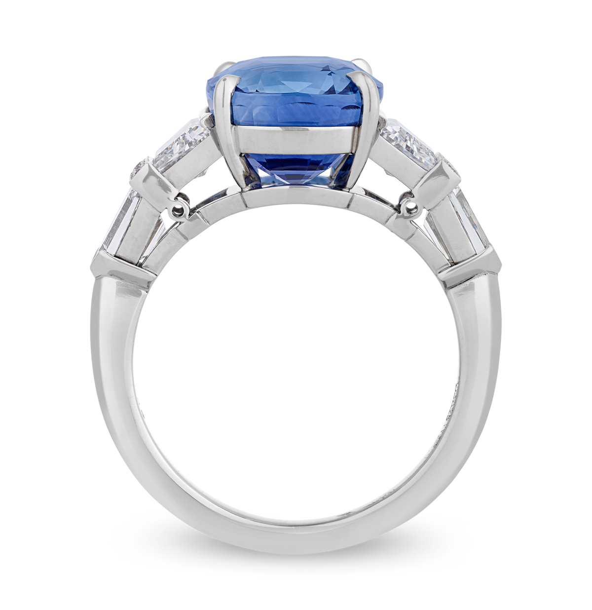 Raymond Yard Sapphire Ring, Unheated, 5.50 Carats