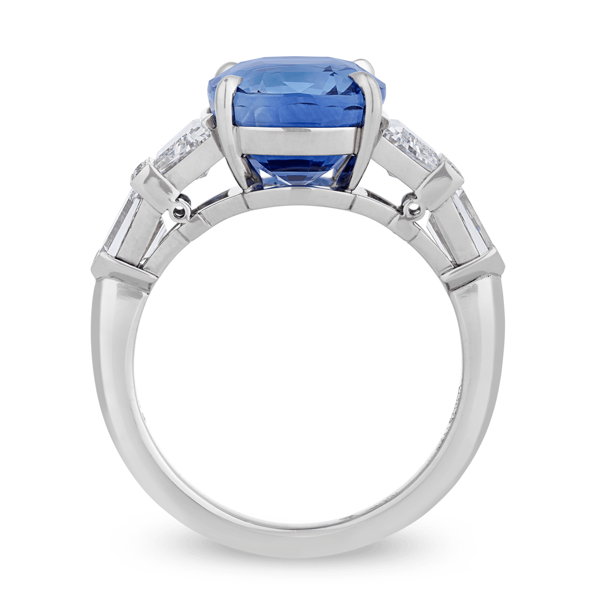 Raymond Yard Sapphire Ring, Unheated, 5.50 Carats