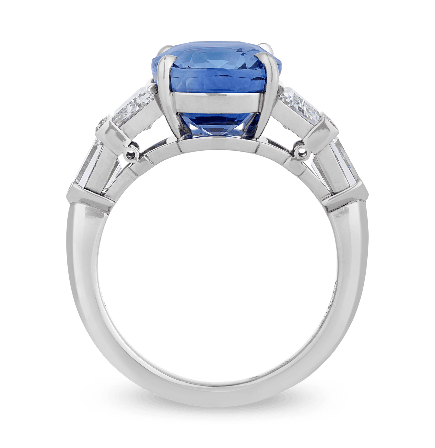 Raymond Yard Sapphire Ring, Unheated, 5.50 Carats